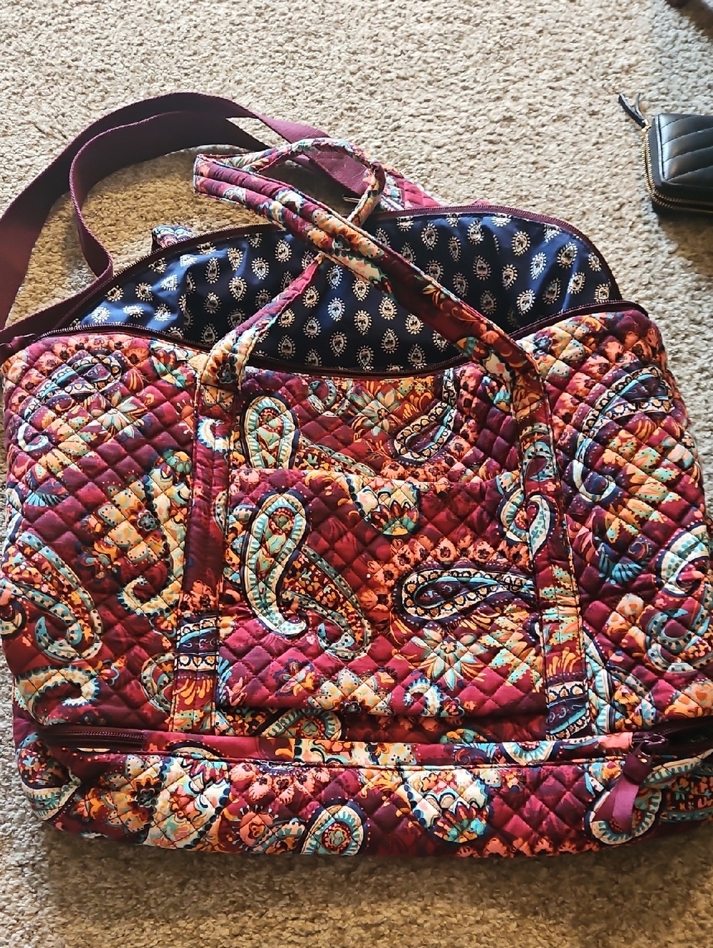 Vera Bradley Deluxe Travel Tote